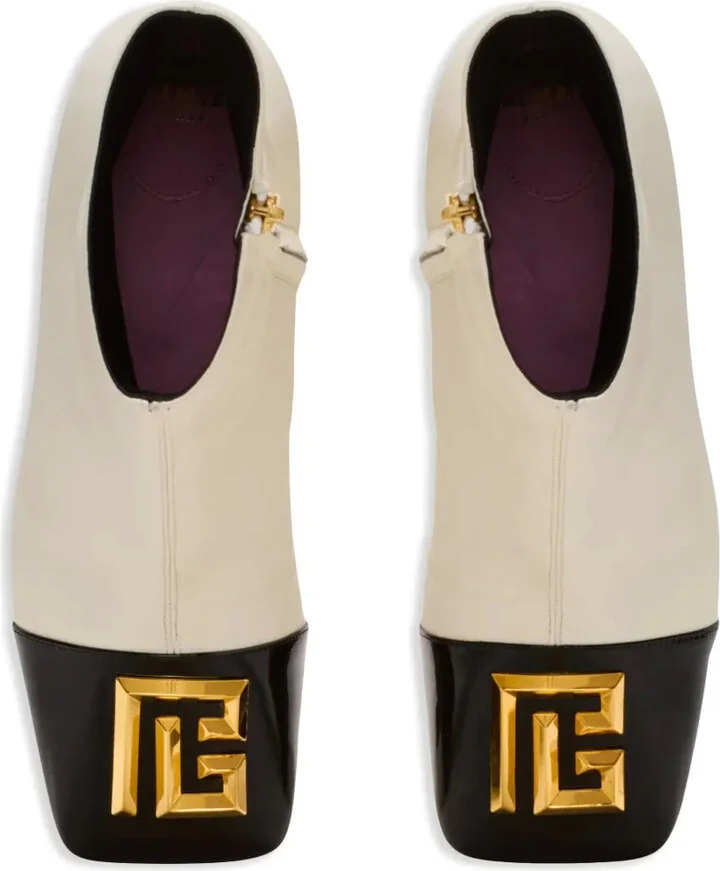 Edna 70mm two-tone ankle boots - Image 4