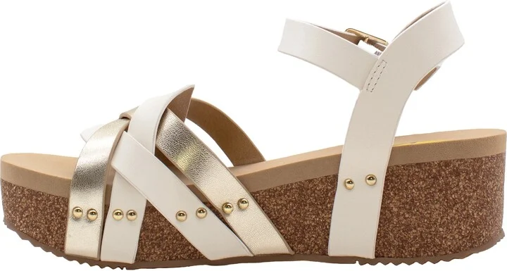 Edna Ankle Strap Platform Wedge Sandal - Image 8