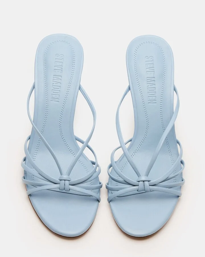 Edna Baby Blue Leather - Image 5