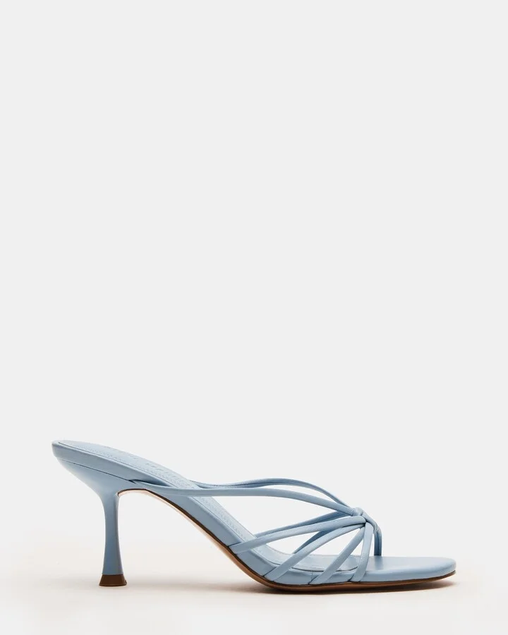 Edna Baby Blue Leather
