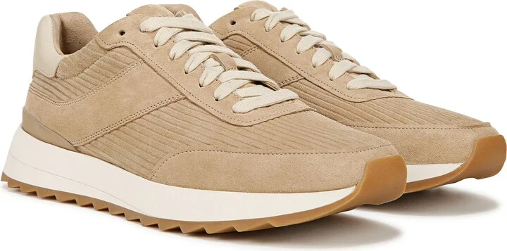 Edric Corduroy Textured Suede Sneaker - Image 8