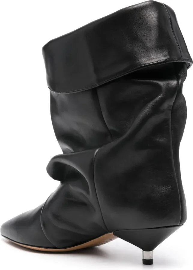 Edrik 45mm folded ankle boots - Image 3
