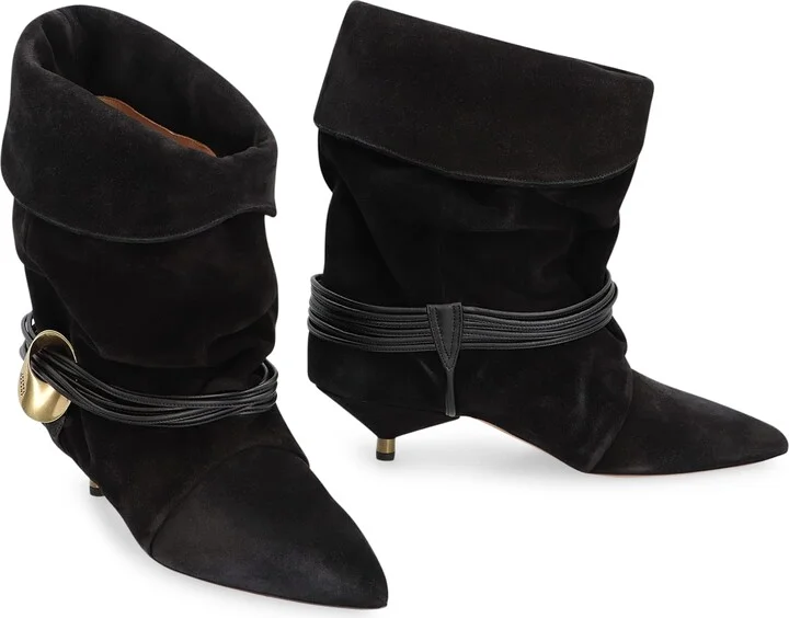 Edrika Suede Ankle Boots - Image 3