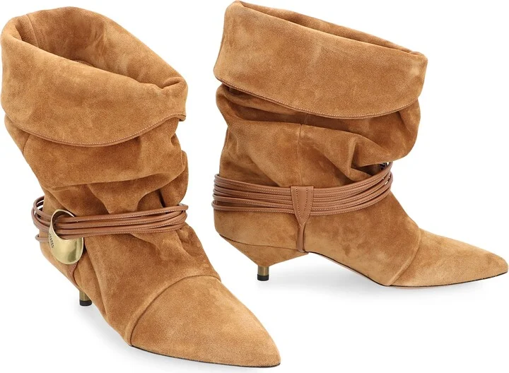 Edrika Suede Ankle Boots - Image 3