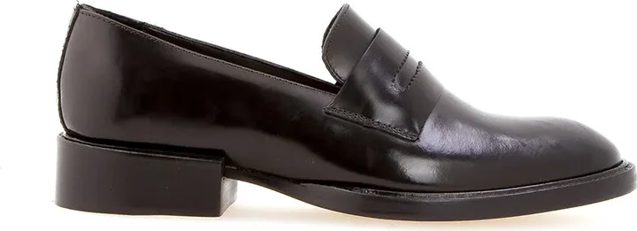 Edward block heel loafers