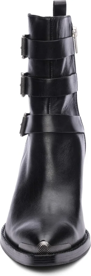 Edwin Triple Buckle Zip Bootie - Image 4