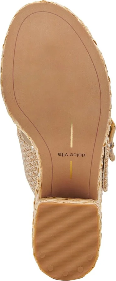 Edwina Raffia Platform Slide Sandal - Image 6