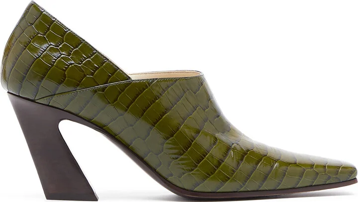 Effect Leather Loafer PumpsVeneta