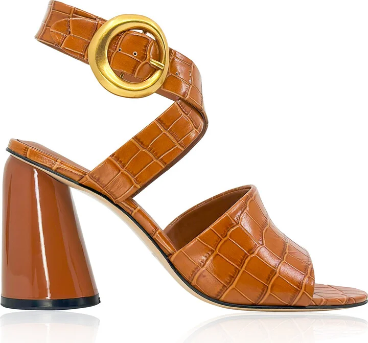 Effect Leather SandalsAmelia