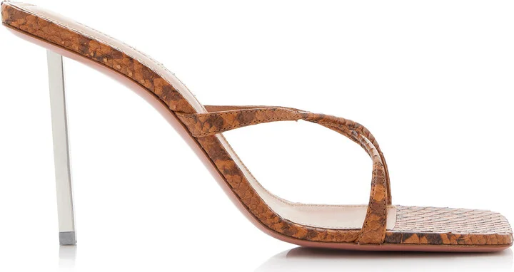 Effect Leather SandalsMuaddi