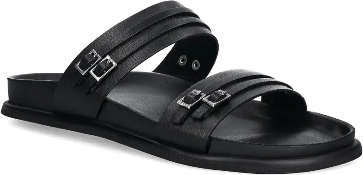 Effie buckle-detail leather sandals - Image 2