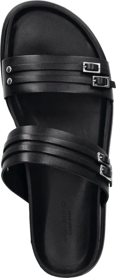 Effie buckle-detail leather sandals - Image 4