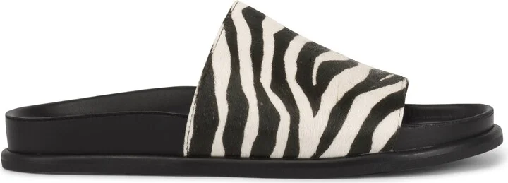 Effie Genuine Calf Hair Slide Sandal - Image 3
