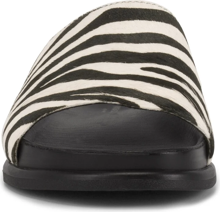 Effie Genuine Calf Hair Slide Sandal - Image 4