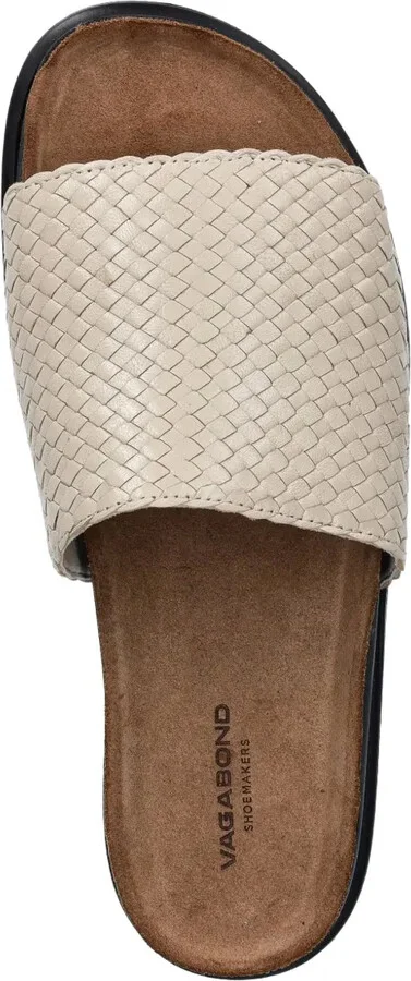 Effie woven leather slides - Image 3