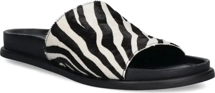 Effie zebra-print slides - Image 2