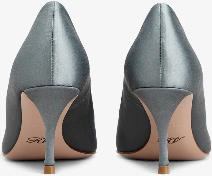 Efflorescence 65 Crystal Embellished Satin Pumps - Image 2