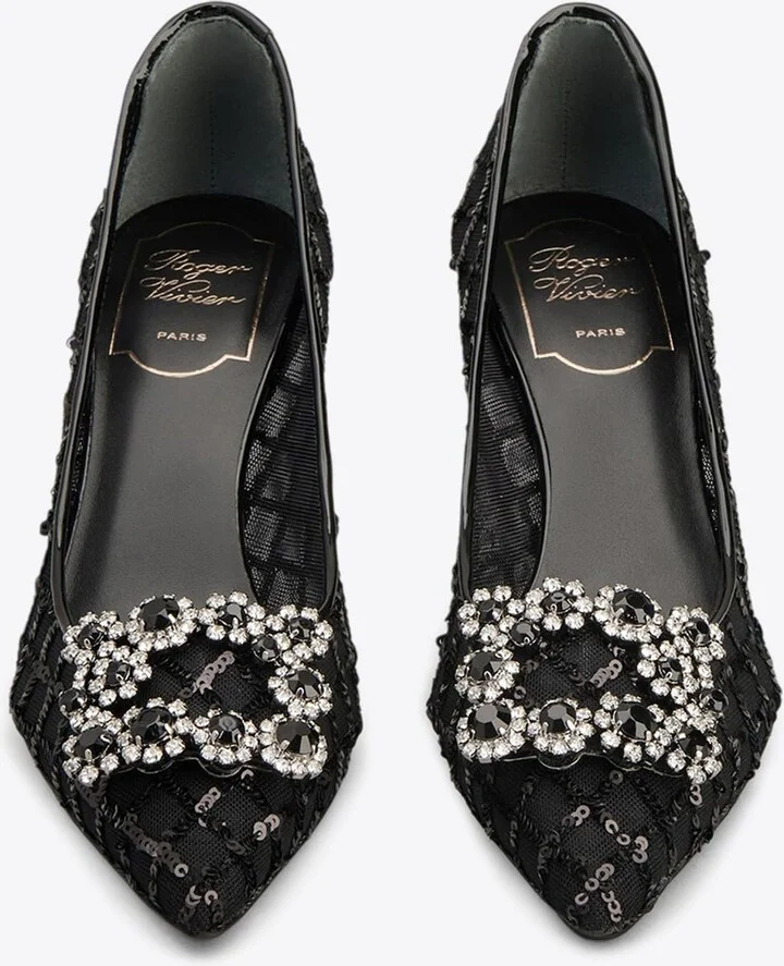 Efflorescence 65 Sequined Pumps - Image 2