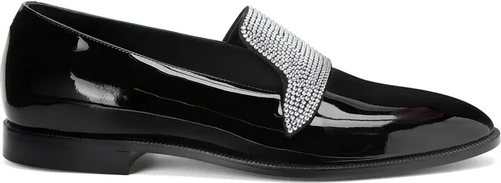 Eflamm crystal-embellished loafers