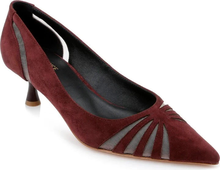 BURGUNDY SUEDE