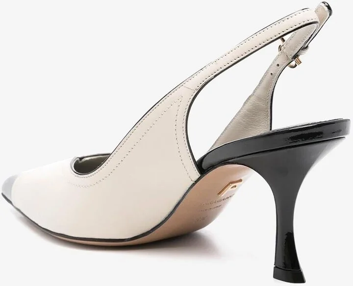Egna 70 Leather Slingback Pumps - Image 2