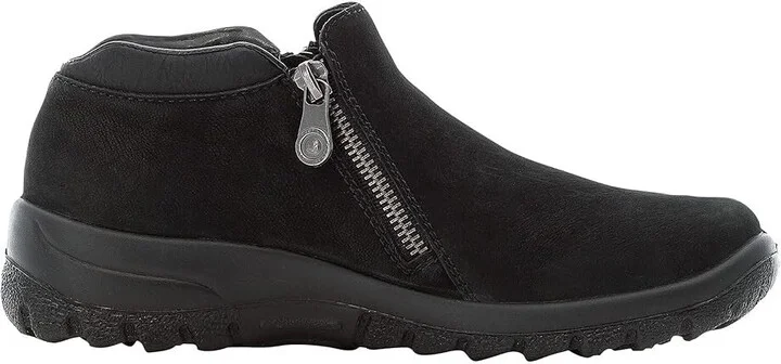 Eike 60 L7160-00 Women's US 9.5 Black Suede Slip-On Casual Shoes KHD2147
