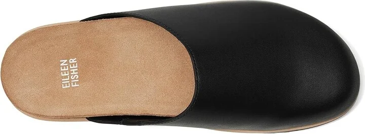 Eileen Fisher Bios Women's Slippers Black : 9.5 M, Leather - Image 2