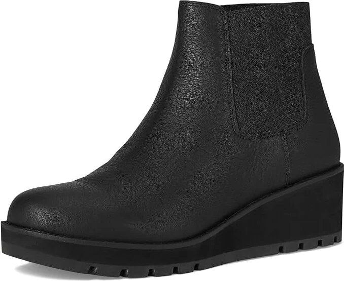 Eileen Fisher Chelsea Women's Pull-on Boots Black : 7.5 B - Medium, Leather - Image 5