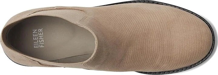 Eileen Fisher Chelsea Women's Pull-on Boots Taupe : 8 B - Medium, Leather - Image 2