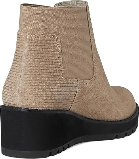 Eileen Fisher Chelsea Women's Pull-on Boots Taupe : 8 B - Medium, Leather - Image 4