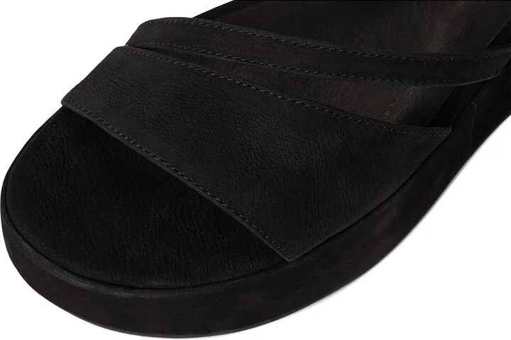 Eileen Fisher Dae Wedge Women's Wedge Shoes Black : 10 M, Leather - Image 7