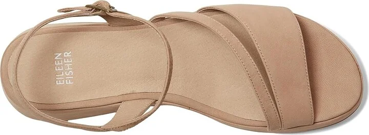 Eileen Fisher Dae Wedge Women's Wedge Shoes Black : 10 M, Leather - Image 8