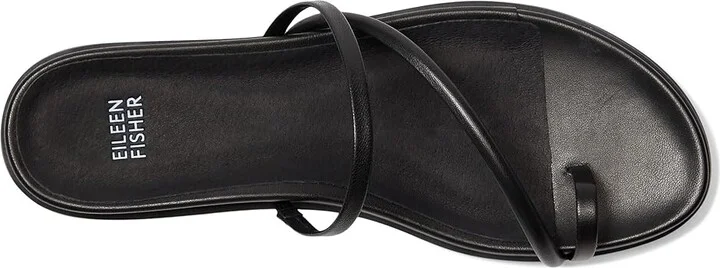 Eileen Fisher Dorado Slide Women's Wedge Shoes Black : 7.5 M, Rubber - Image 2