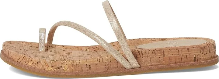 Eileen Fisher Dorado Slide Women's Wedge Shoes Platinum : 8 M, Rubber - Image 6