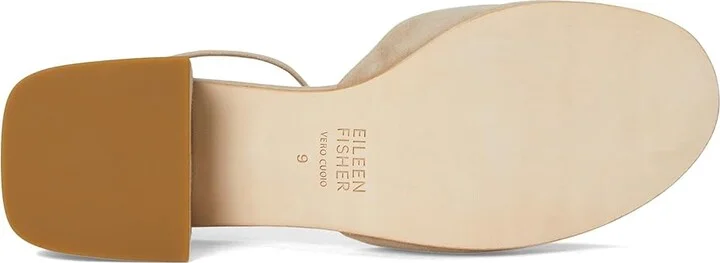 Eileen Fisher Dota High Women's Heels Earth : 5 B - Medium, Leather - Image 3