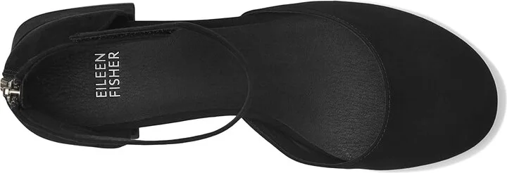 Eileen Fisher Dota High Women's Heels Earth : 5 B - Medium, Leather - Image 8