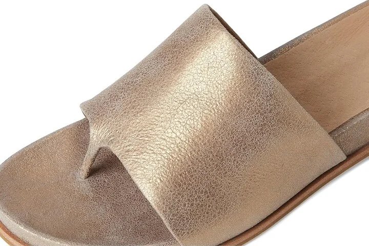 Eileen Fisher Duet Slide Women's Wedge Shoes Platinum : 8.5 M, Leather - Image 7