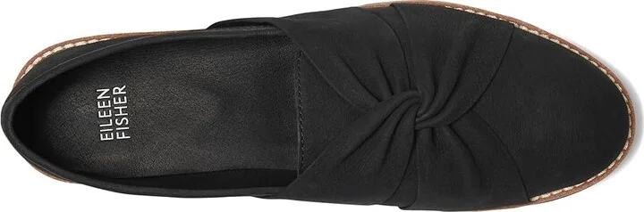 Eileen Fisher Eena Women's Shoes Black : 5 B - Medium, Leather/Rubber - Image 2