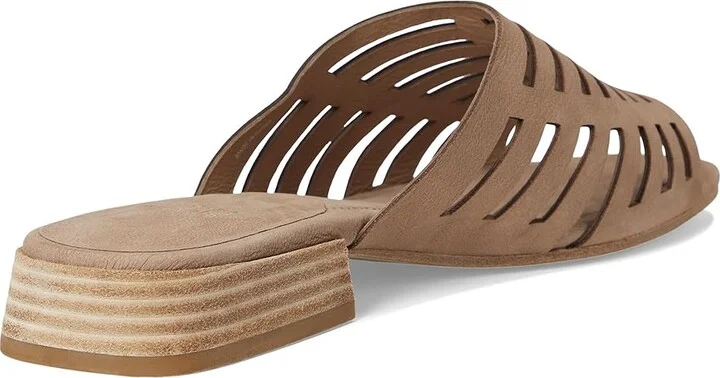 Eileen Fisher Fira Slide Women's Wedge Shoes Barley : 6 M, Leather - Image 4