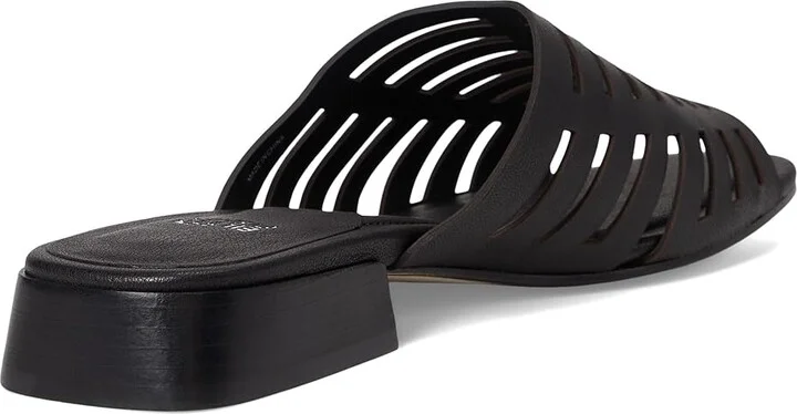 Eileen Fisher Fira Slide Women's Wedge Shoes Black : 7 M, Leather - Image 4