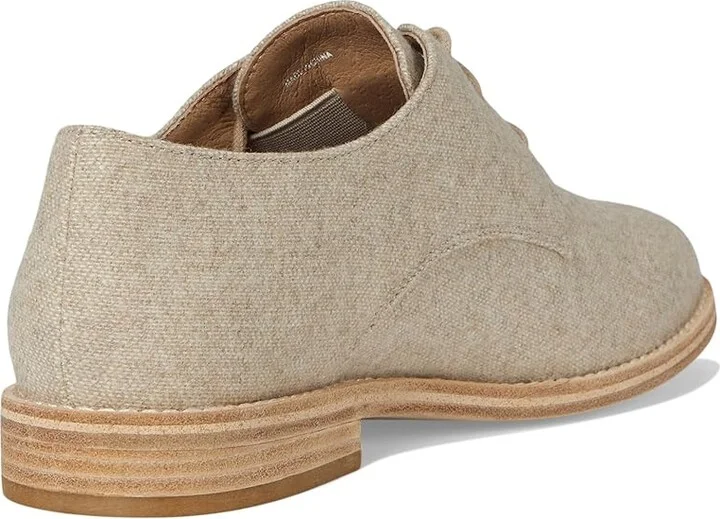 Eileen Fisher Harlow Women's Shoes Oat Herringbone : 6.5 B - Medium, Leather - Image 4