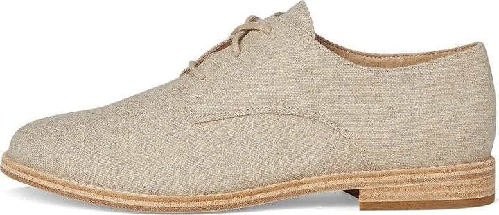 Eileen Fisher Harlow Women's Shoes Oat Herringbone : 6.5 B - Medium, Leather - Image 6