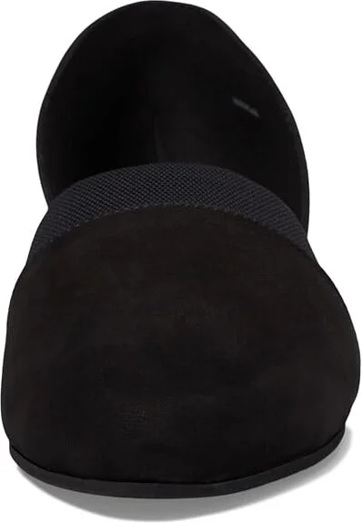 Eileen Fisher Ida Women's Shoes Black 1 : 5.5 B - Medium, Suede/Textile - Image 2