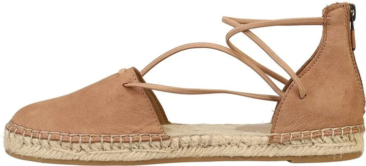 Eileen Fisher Lace Leather Espadrille - Image 4