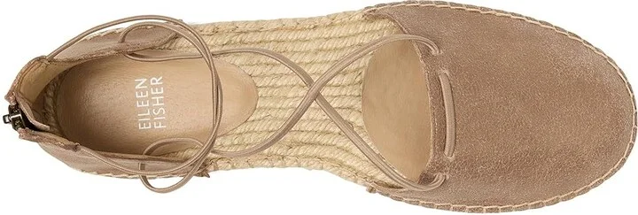 Eileen Fisher Lace Women's Shoes Platinum : 7 B - Medium, Suede - Image 2