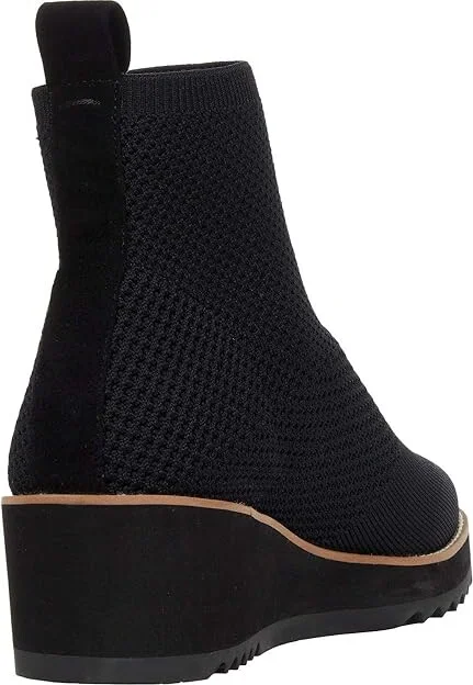 Eileen Fisher London Women's Shoes Black Stretch : 7 B - Medium, Textile/Leather - Image 4