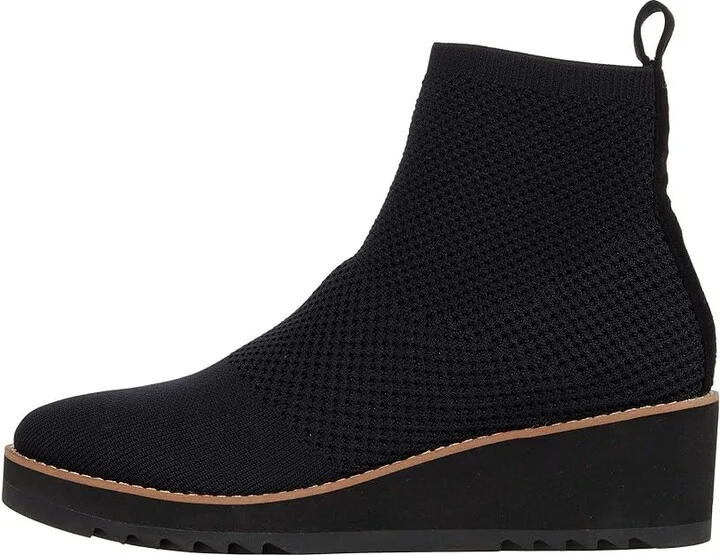 Eileen Fisher London Women's Shoes Black Stretch : 7 B - Medium, Textile/Leather - Image 6