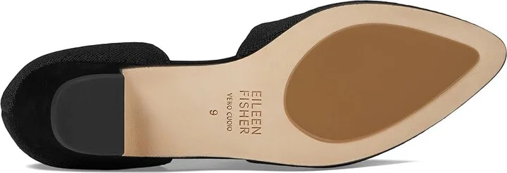 Eileen Fisher Marra High Women's Heels Black : 6.5 B - Medium, Leather - Image 3