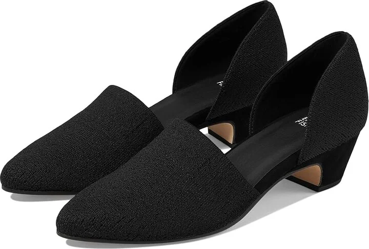 Eileen Fisher Marra High Women's Heels Black : 6.5 B - Medium, Leather