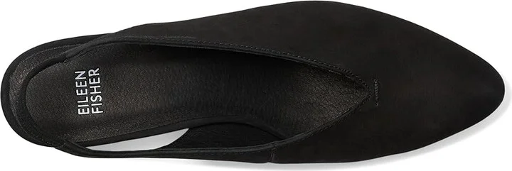 Eileen Fisher Moddi High Women's Heels Black : 7.5 M, Leather/Rubber - Image 2